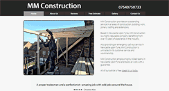 Desktop Screenshot of mmjoinery.com