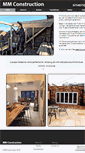 Mobile Screenshot of mmjoinery.com